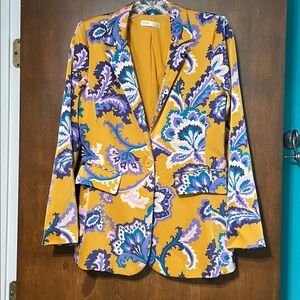 Floral Patterned Blazer